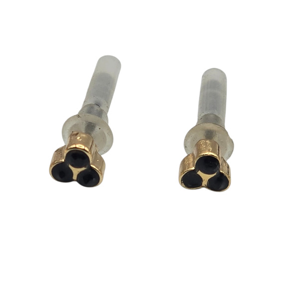 Pierced Earrings Lot 5 Pairs Tiny Stud Plastic Posts Hearts Snakes SKU 2804 - Picture 5 of 9